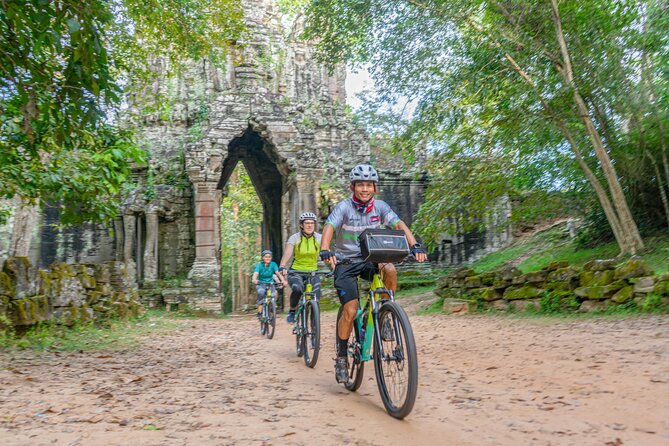 Angkor Bike & Gondola Ride at Twilight - Angkor Thom South Gate access: a different angle on a close-by historic area
