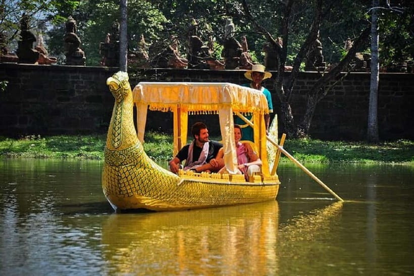 Angkor Bike tour & Gondola Sunset Boat - A Golden-Hour Angkor Combo: Bike Ride + Dragon Boat Sunset