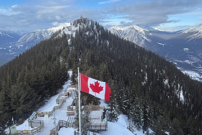 Banff/Canmore:Gondola,Hot Water Spring,Bow Fall,Iconic Lakes Tour - Cascade Gardens and Surprise Corner: two different ways to frame the same Banff icons