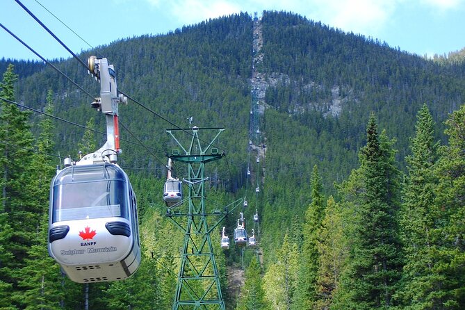 Banff: Gondola, Hot Spring and Three Lakes Tour - Banff Gondola on Sulphur Mountain: the real value of that summit ticket