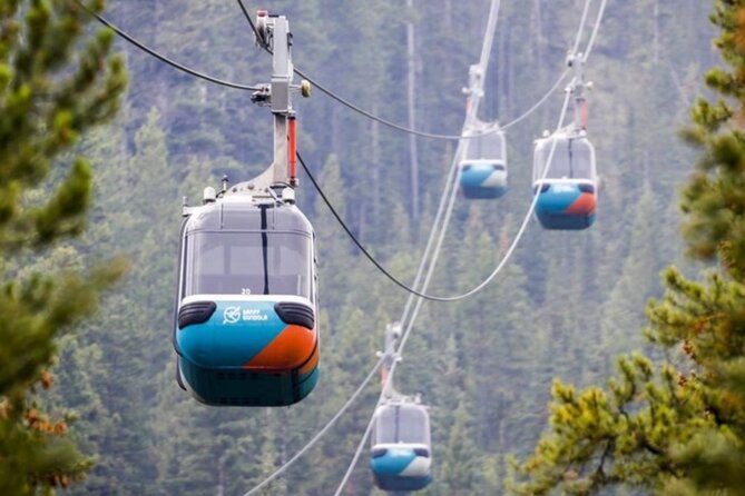 Banff: Gondola, Hot Spring and Three Lakes Tour - Banff Gondola up Sulphur Mountain: your fast-track to the best angles