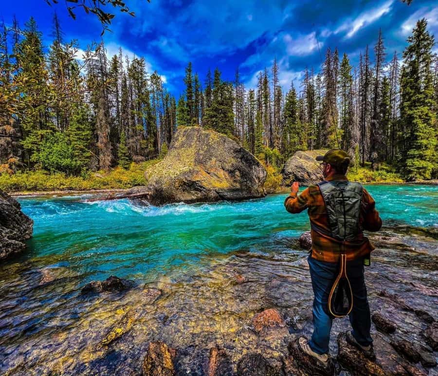 Banff: Gondola, Hot Springs, Bow falls & Three lakes tour - Lake Louise stop: the turquoise postcard moment
