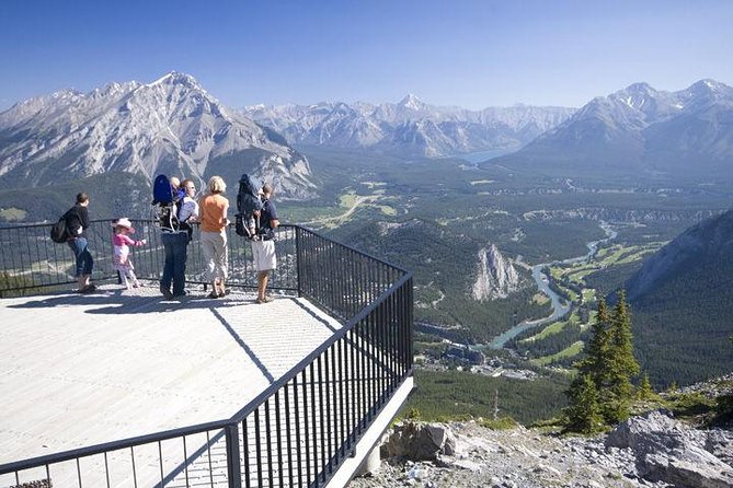Banff Tour with Gondola & Lake Cruise - roundtrip from Calgary - Banff Gondola Up: Boardwalk Views and a Real 360° Moment