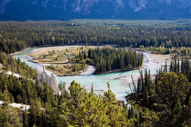 Banff Tour with Gondola & Lake Cruise - roundtrip from Canmore - What you’ll actually see: Sulphur Mountain, Bow Falls, Tunnel Mountain