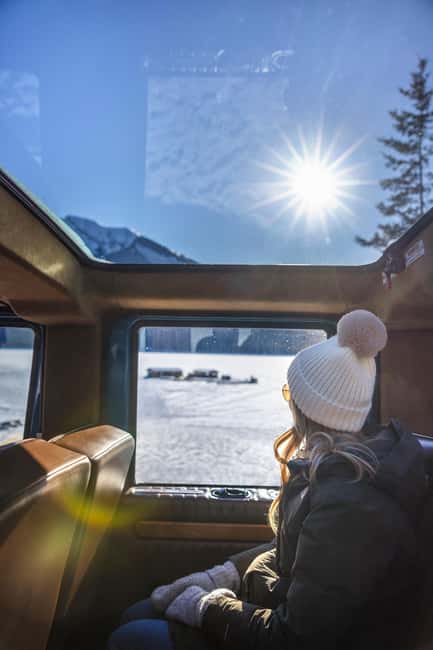 Banff: Winter Tour with Dinner & Nightrise at Banff Gondola - Key things to know before you go