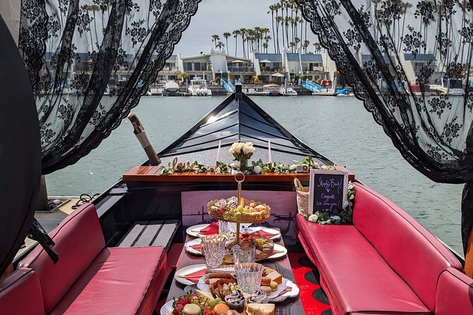Beautiful Luxury Picnic on a Docked Gondola Boat in Coronado - Key Highlights to Look For