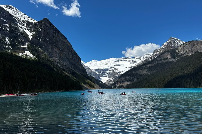 Calgary/Banff: Gondola, Upper Hot Spring, Bow Fall & Top 3 Lakes - Two Jack Lake: a calmer, easy companion to Minnewanka