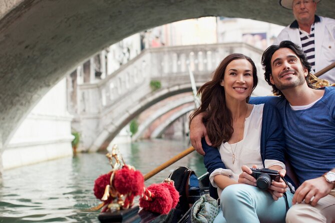 Crafted Gondola Ride under Breathtaking Bridge of Sighs™ - Shared gondola reality: up to 5 people per boat