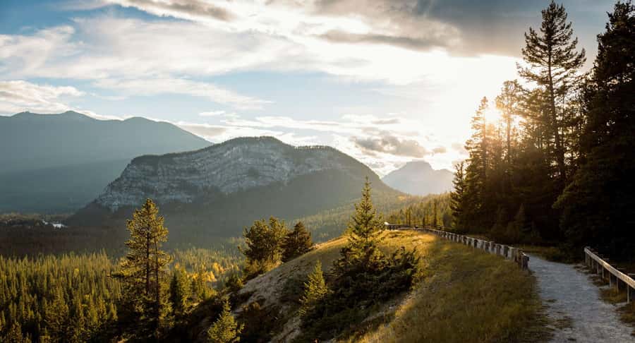 Discover the Best of Banff: Lakes, Mountains, Gondola Ride - Mt Norquay, Fairmont Banff Springs, and Bow Falls noise you can feel