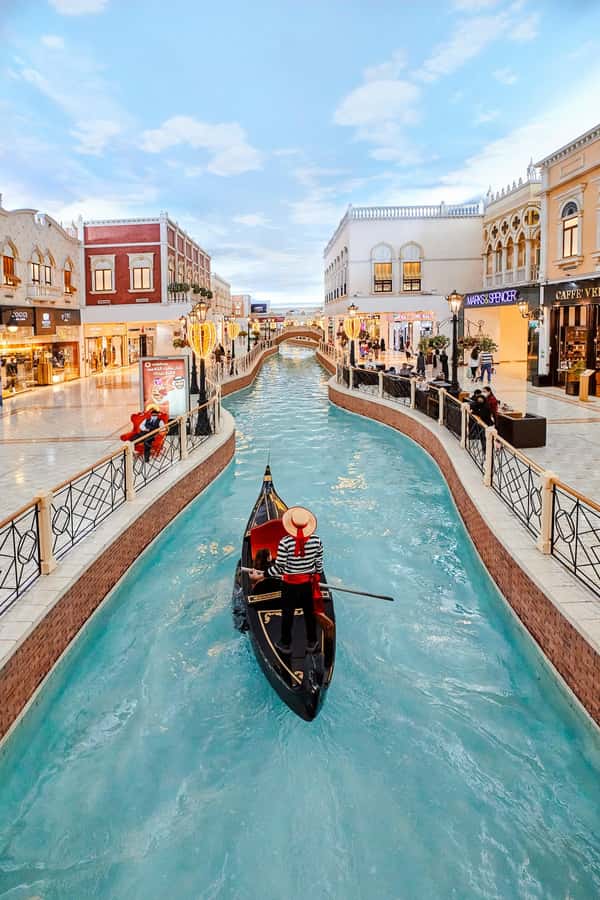 Doha City Tour, Villaggio Mall and Free Gondola Ride - Lusail photo stop: a quick look at another side of Doha