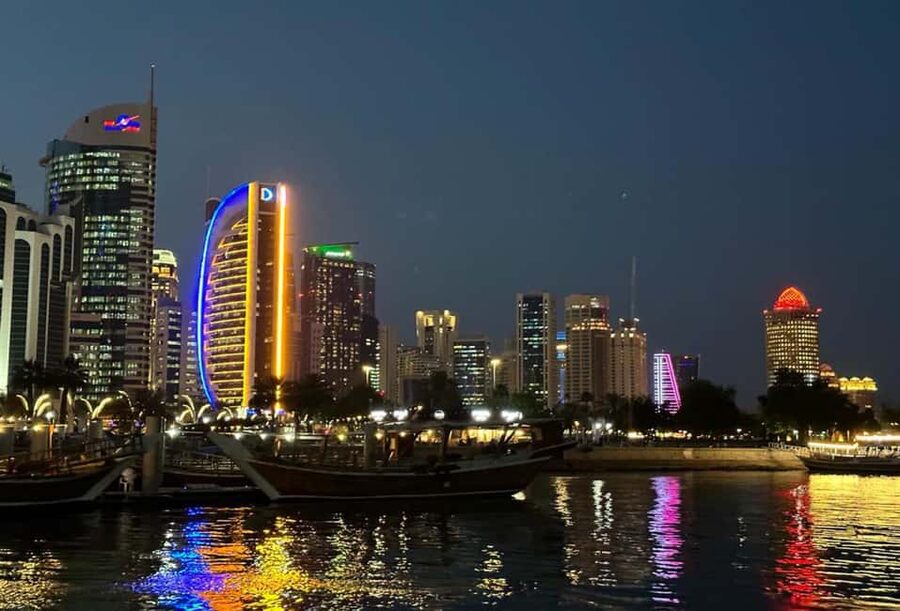 Doha Qatar: City highlights & Gondola Ride in Villaggio Mall - Souq Waqif: Where Doha’s Local Life Shows Up in Stalls and Smiles