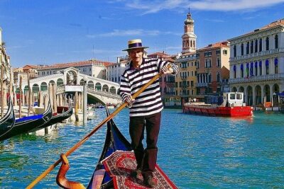 Enchanting Venice: City Walk & Majestic Gondola Ride! - St. Mark’s area to Campo Manin: campi, La Fenice, and the Bovolo Staircase