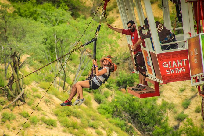 Extreme Swing - Fly from the Glass Bottom Gondola - Glass-Bottom Gondola: The Straight-Down Moment