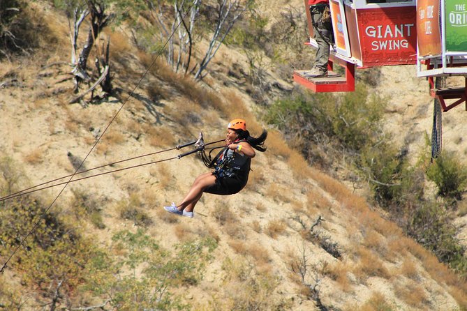 Extreme Swing - Fly from the Glass Bottom Gondola - Views Over the Sea of Cortez: Why the Canyon Matters