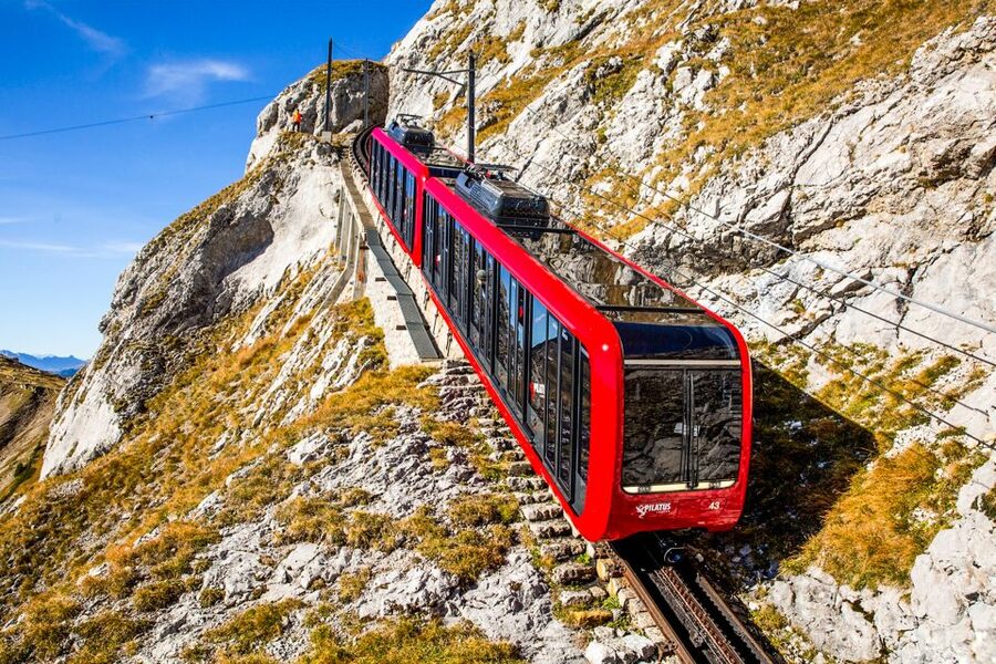 From Lucerne: Mt. Pilatus Gondola, Cable Car, and Boat Trip - Going the other direction: reverse Golden Round logic