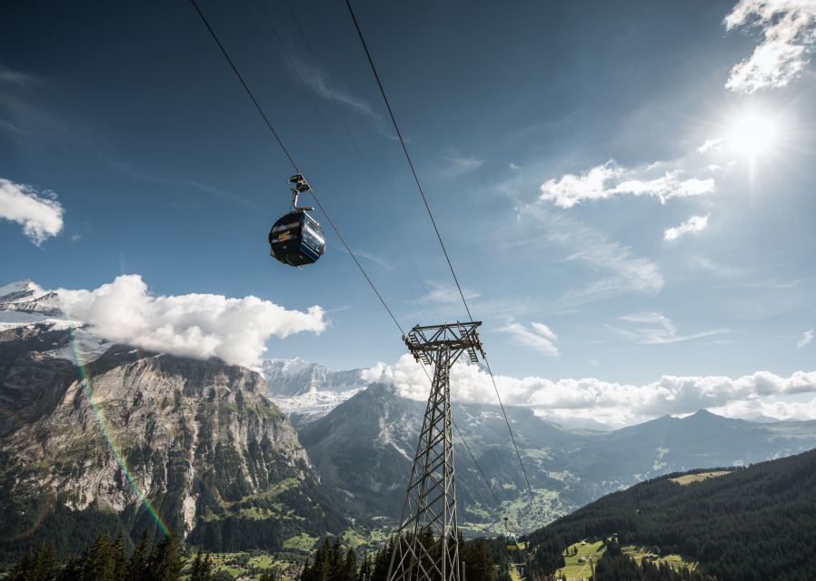 Grindelwald Gondola Ride to Mount First - Food at the top: refuel, reset, and plan your next move