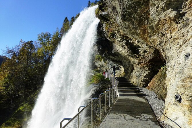 Guided tour - Hardangerfjord, Voss Gondola & 3 Great Waterfalls - Eidfjord: cruise-port town energy with Hardangervidda connections