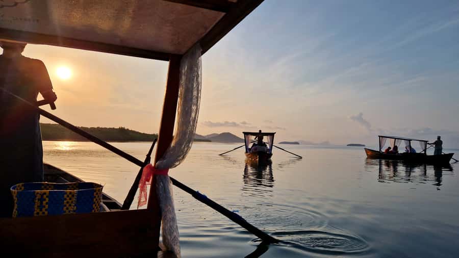 Koh Lanta: Romantic Sunrise Private Gondola Tour - On the water with Gunn and Captain Bang Leem: wildlife spotting that feels real