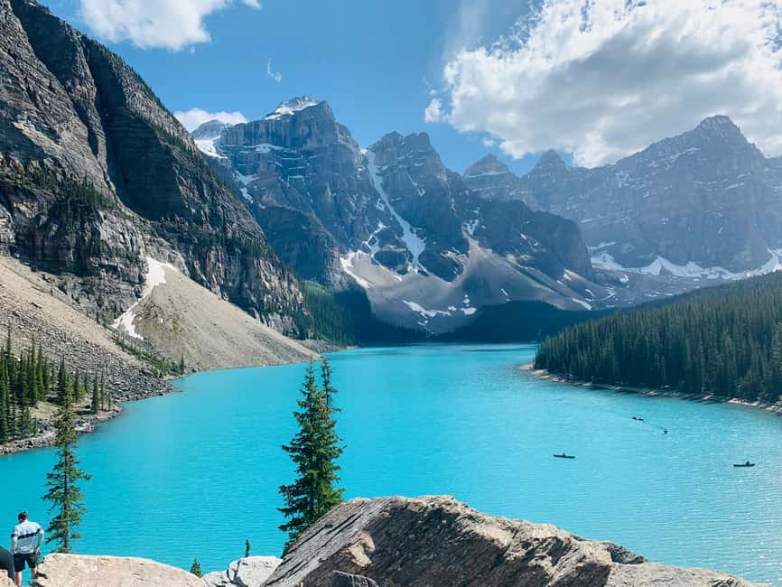 Lake Louise, Banff Gondola, & Yoho National Park 2 Day Tour - Banff Town, Surprise Corner, and Bow Falls: quick hits done right