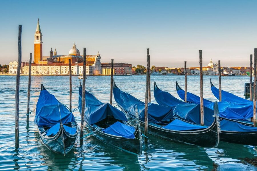 Land and Lagoon - Walking Tour and Gondola Ride - Marco Polo links, Mercerie shopping street, and Teatro Malibran