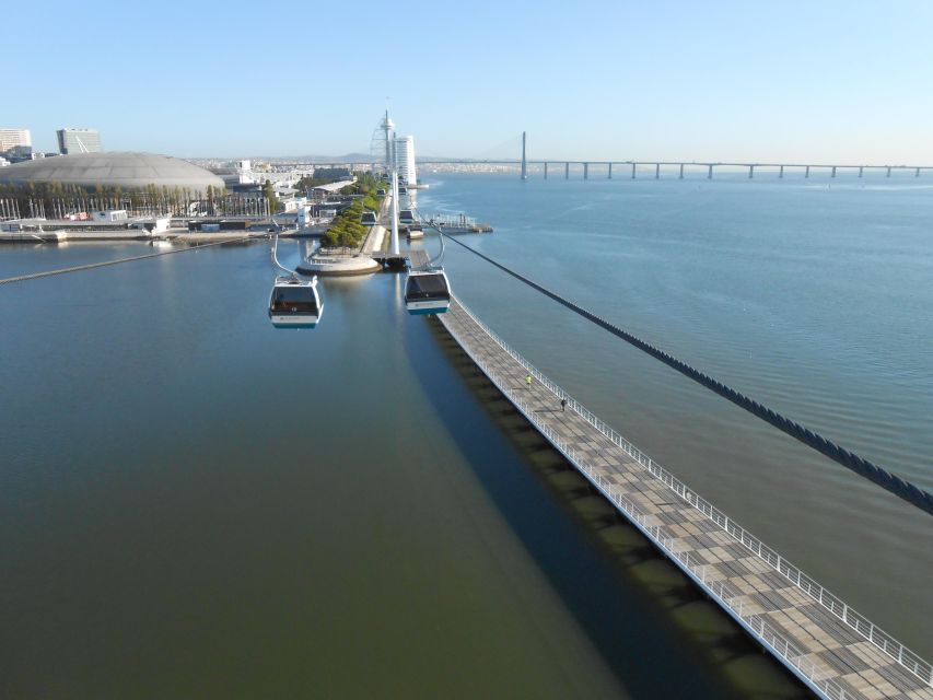 Lisbon: Nations Park Gondola Lift One-Way Cable Car - North vs South Station: Choosing Your View of the Oceanarium