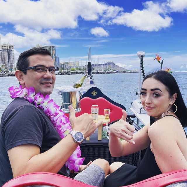 Oahu: Luxury Gondola Cruise with Drinks and Pastries - Venetian singing plus a lei: the vibe builder