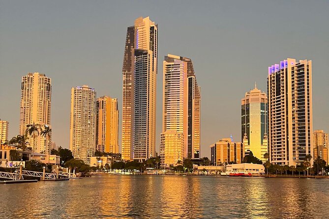 Private Gondola Cruise through Surfers Paradise - Surfers Paradise Skyline From the Water: The Big “Oh Wow” Moment