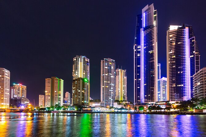Private, luxury Gold Coast Gondola cruise with cheese & wine - Price and value for a private Gold Coast night cruise