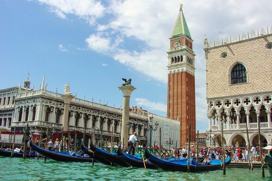Private Venice Walking Tour and Gondola Ride - St. Mark’s Square: the route begins with Venice’s maritime power