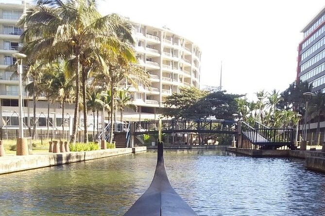 Relaxing Gondola Boat Ride on the Durban Point Waterfront Canal - Durban Point Canal on an African Gondola: The Basic Idea