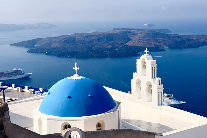 Skip Gondola Private Tour : Cruise Port pick up included - Heart of Santorini: volcanic ash views you can feel in your photos
