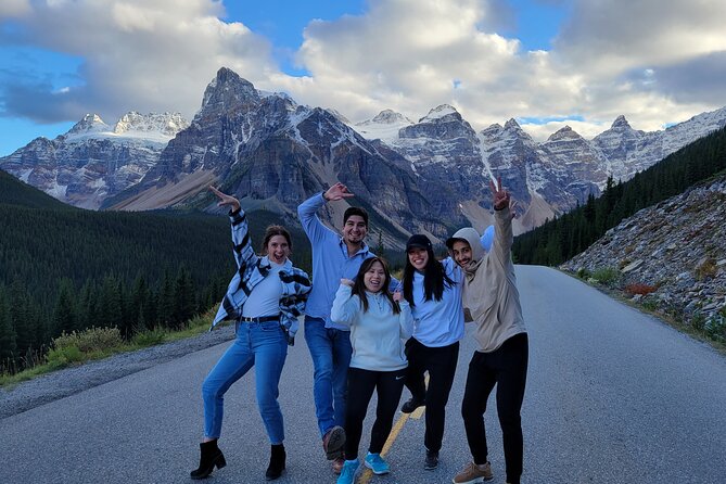 Spectacular Banff Day - Gondola Included - Banff Avenue town time: shops, food smells, and people-watching