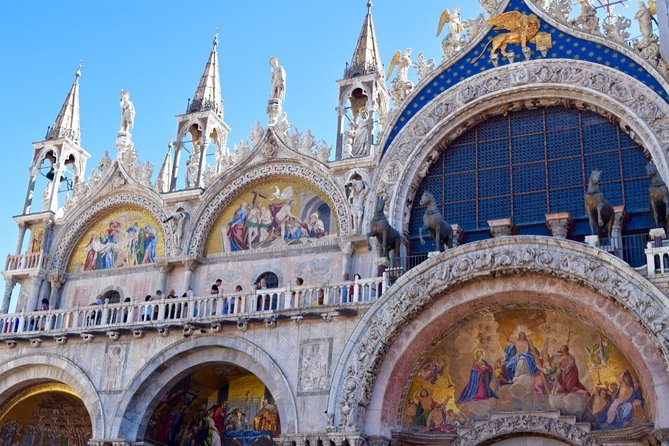 St. Mark’s Basilica Guided Tour with Venice Canals Gondola Ride - Cruising Venice on a classic gondola: Grand Canal first, then quieter canals