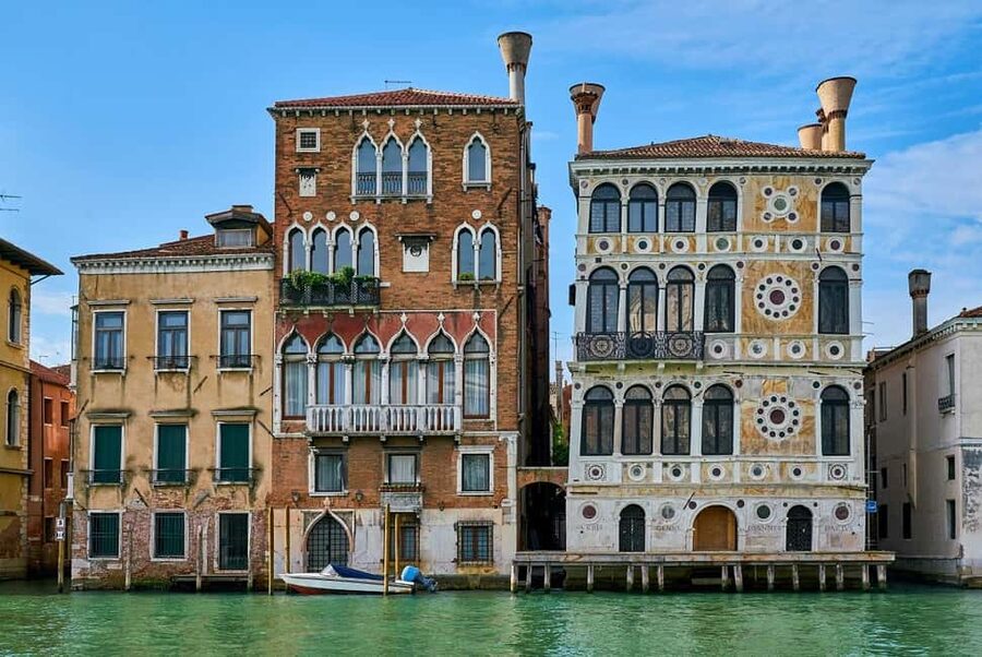 Venice: Gondola Ride Along Grand Canal and Hidden Corners - Quiet Back Canals: La Fenice and San Moisè from a calmer angle