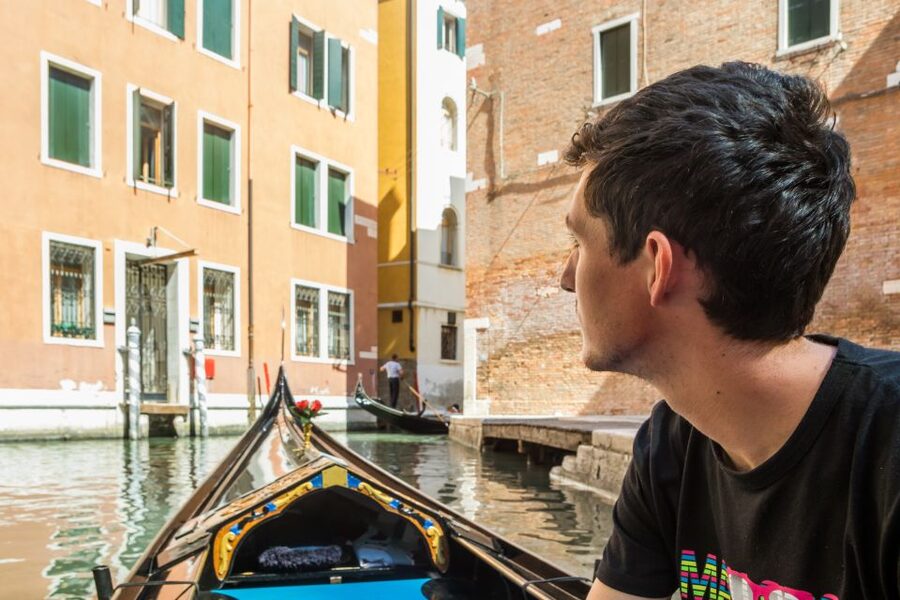 Venice: Shared Gondola Ride Across the Grand Canal - The 30-minute route: Canal Grande, San Luca, Rialto Bridge, and Campo Manin