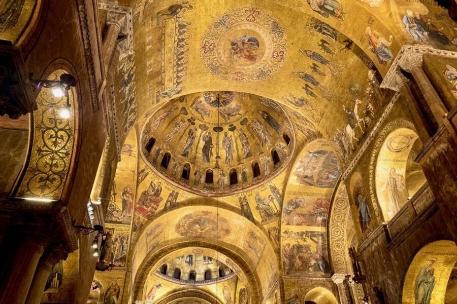 Venice: St. Mark's Basilica and Gondola Morning Tour - The Basilica Terrace: A View You Only Get From Here